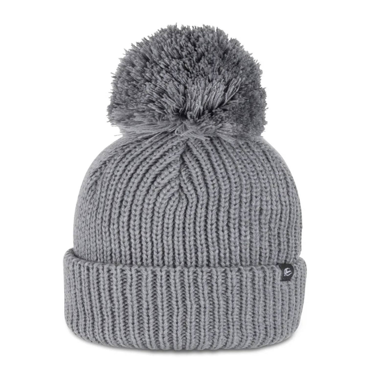 Outdoor Cap OC806 Oversized Pom Watch Cap Beanie – Acrylic Knit with 3” Cuff