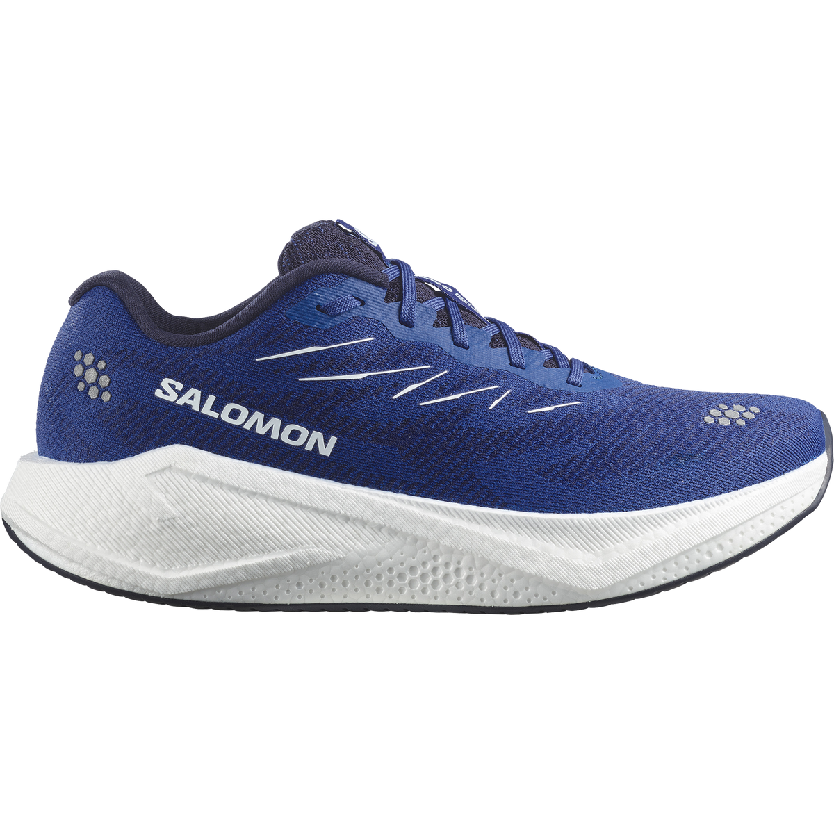 Salomon Aero Blaze 4 men's road running shoe in Bluing / White / Maritime Blue