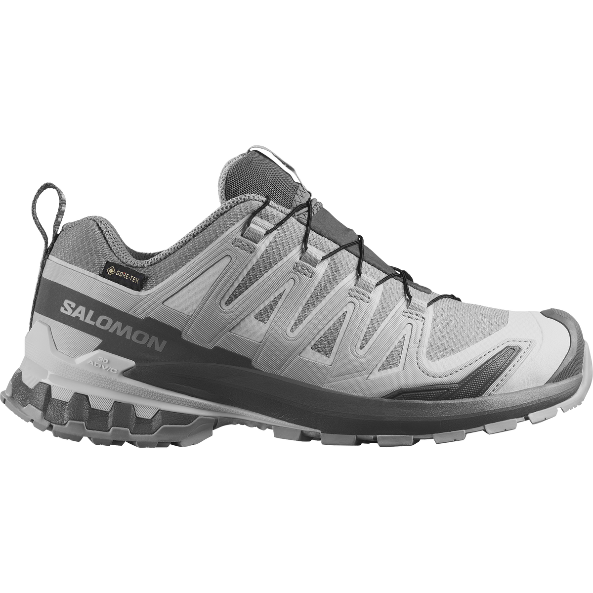 Salomon XA Pro 3D V9 GORE-TEX women's trail running shoe in Alloy/Castlerock/Lunar Rock