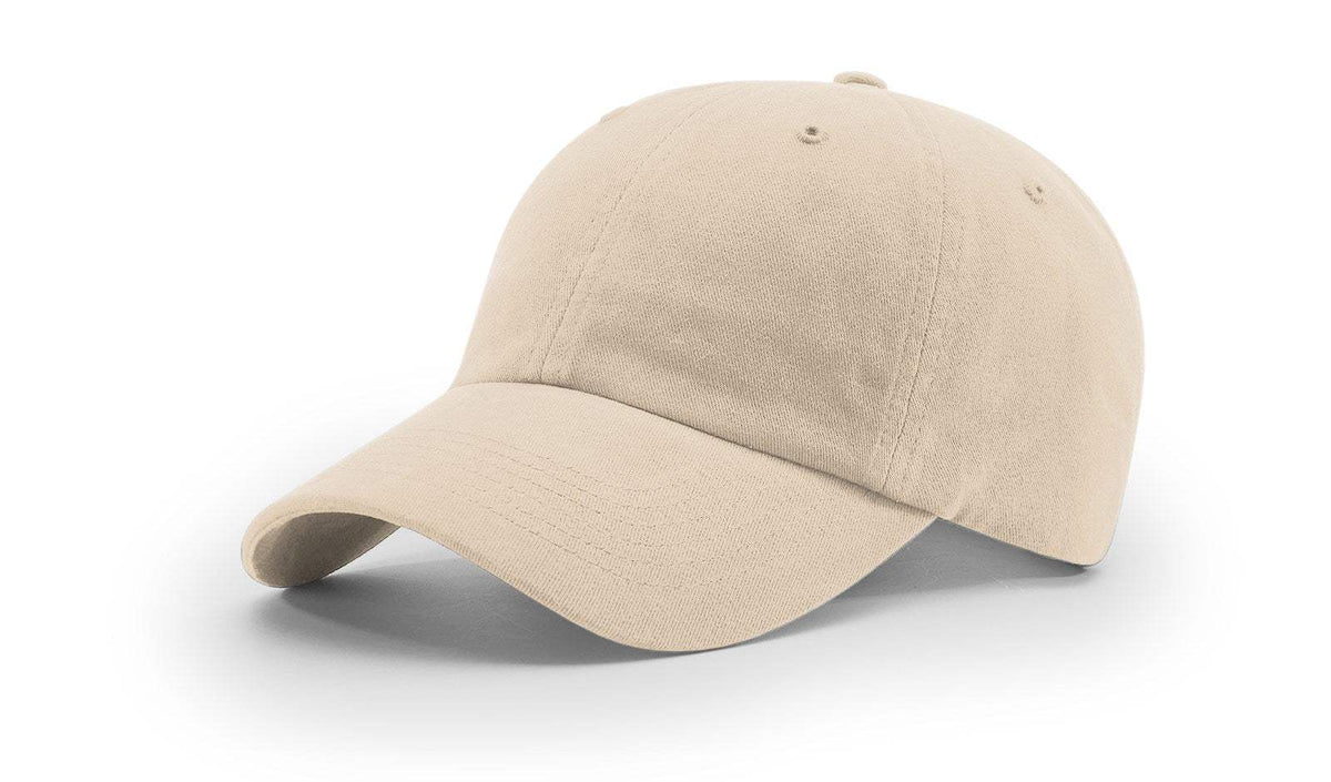 Richardson R55 Garment-Washed Twill Dad Hat – Unstructured Low-Profile Adjustable Cap
