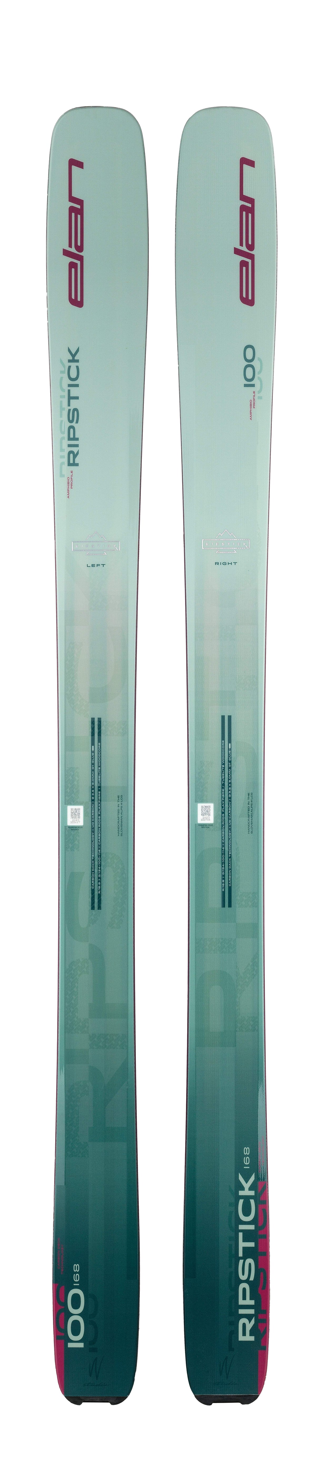 Elan Ripstick 100 Skis - Women's 2026 | Playful and Forgiving All-Mountain Skis for Creative Freeriders