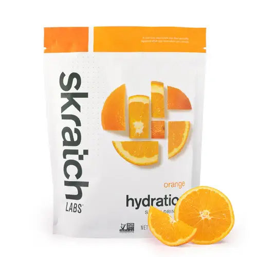 Skratch Labs Sport Hydration Mix, 20-Serving Pouch – Orange