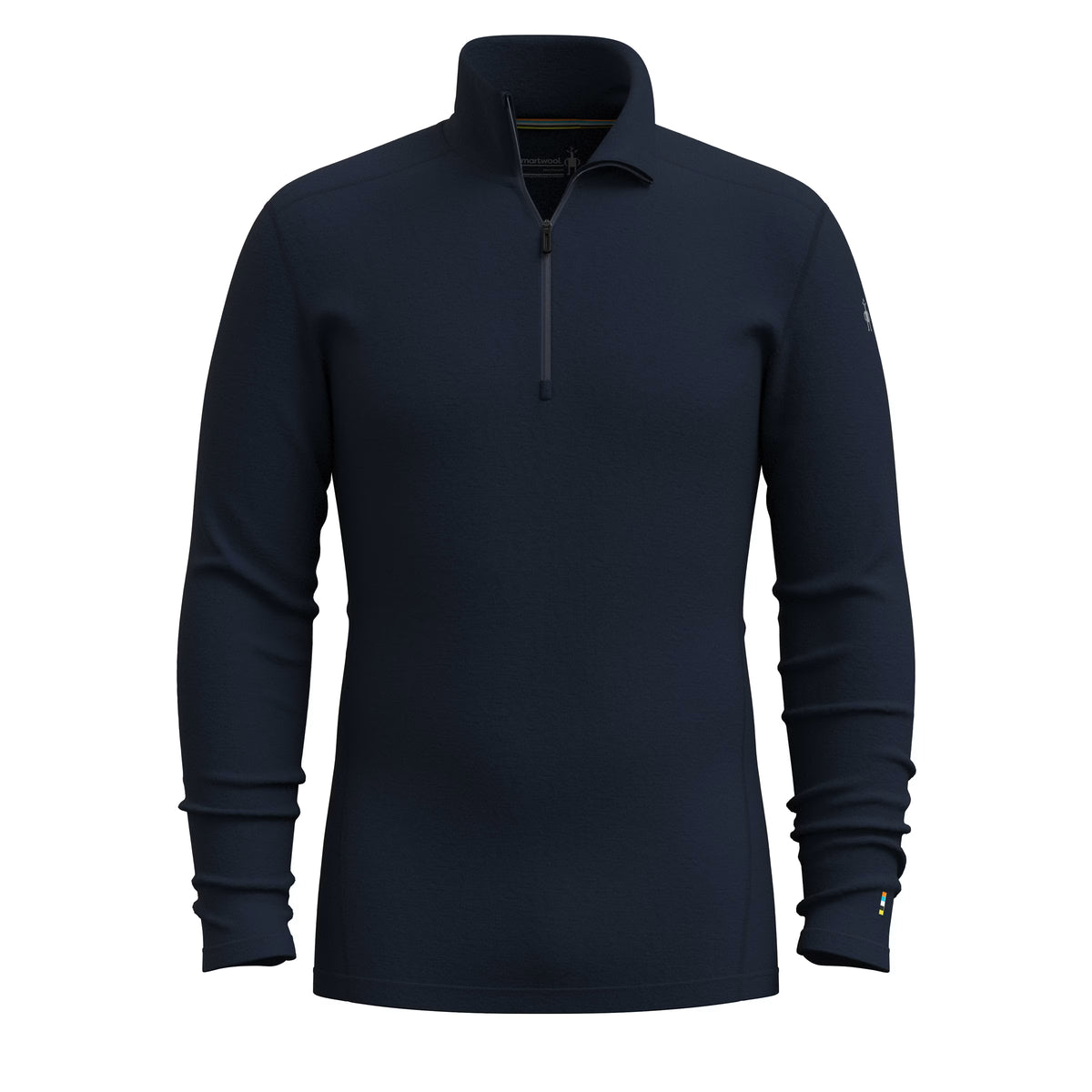 Smartwool Men's Classic Thermal Merino Base Layer 1/4 Zip | Versatile Cold-Weather Essential: Your Go-To Layer for Year-Round Comfort