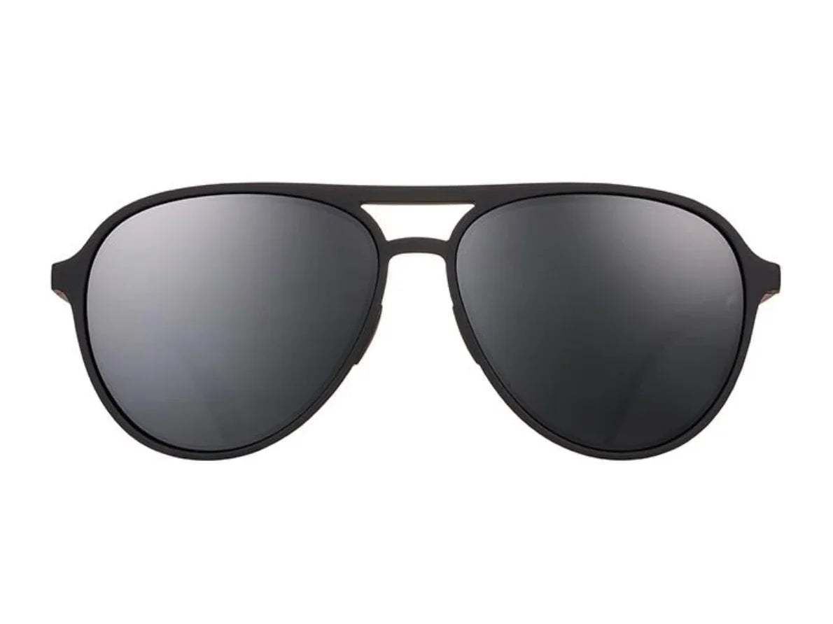 Goodr Mach Gs Polarized Aviator Sunglasses – No-Slip, No-Bounce, UV400 Protection for Running, Cycling & Everyday Adventure