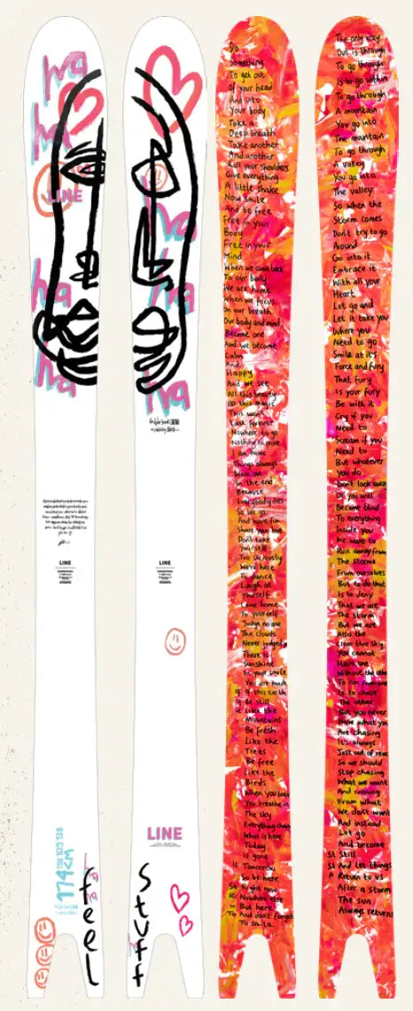LINE Sakana Dylan Siggers Edition Skis 2026 – All-Mountain