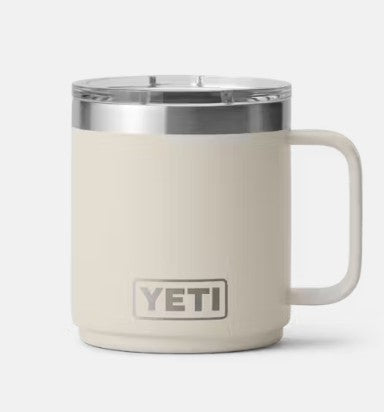 YETI Rambler 10 oz CL Mug – Ceramic‑Lined, Stackable, Vacuum‑Insulated Coffee Mug with MagSlider Lid