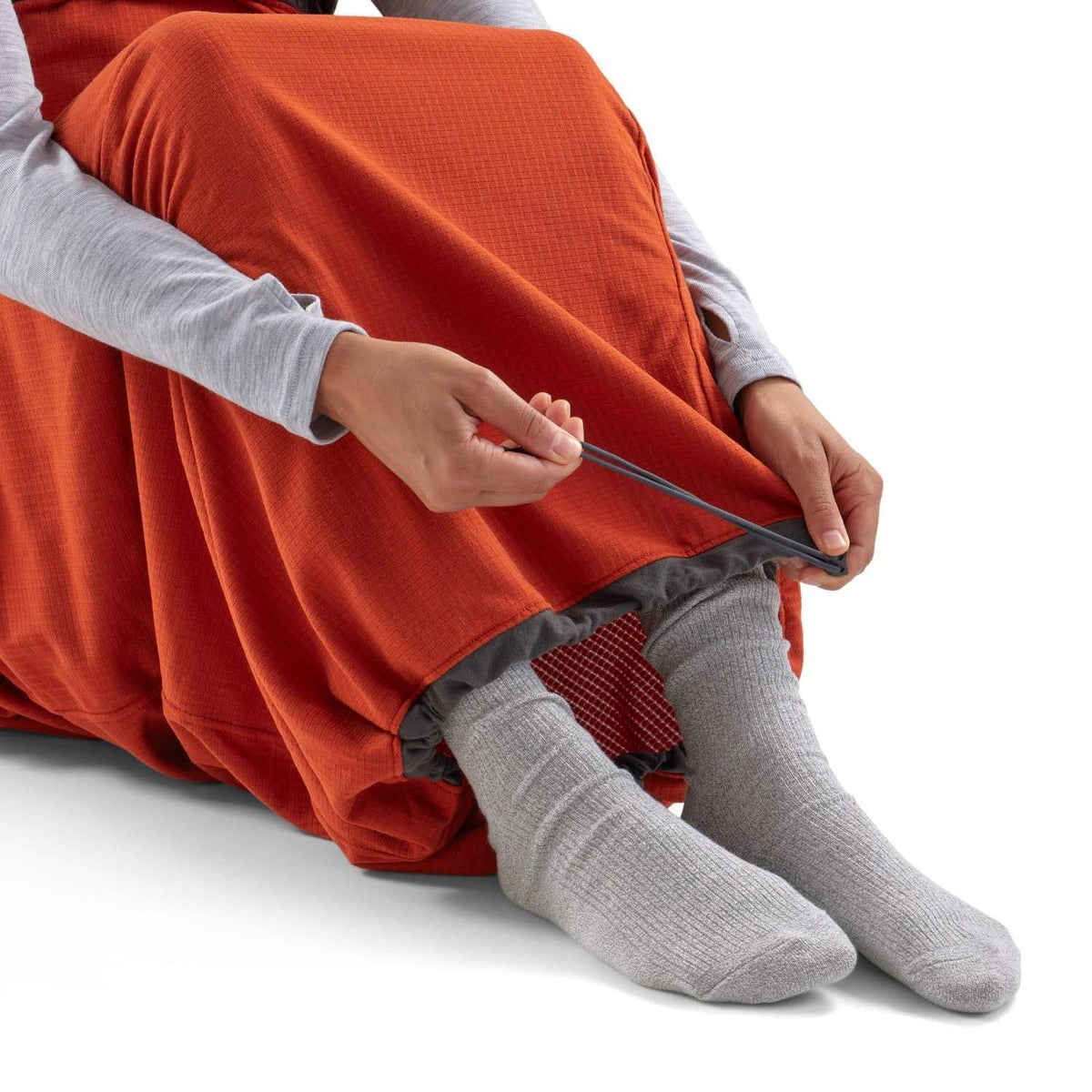 Sea to Summit Reactor Fleece Sleeping Bag Liner – Thermolite Pro Grid Fleece with Drawcord Footbox and Shoulder Zips for Maximum Warmth, Versatile Use, and Cold-Weather Performance
