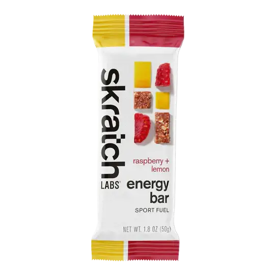 Skratch Labs Energy Bar Sport Fuel – Raspberry Lemon