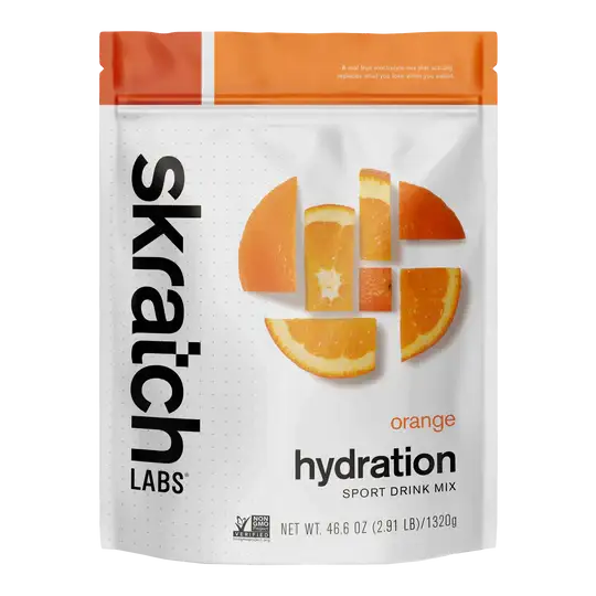 Skratch Labs Sport Hydration Mix, 60-Serving Pouch – Orange