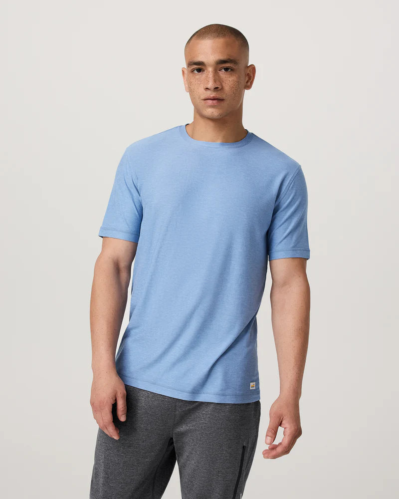 Vuori Strato Tech Tee - Men's | Ultra-Soft, Moisture-Wicking Performance T-Shirt for Training & Everyday Comfort