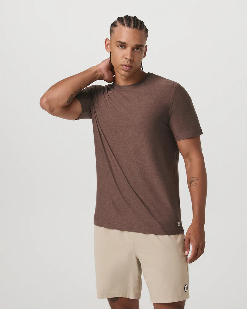 Vuori Strato Tech Tee - Men's | Ultra-Soft, Moisture-Wicking Performance T-Shirt for Training & Everyday Comfort