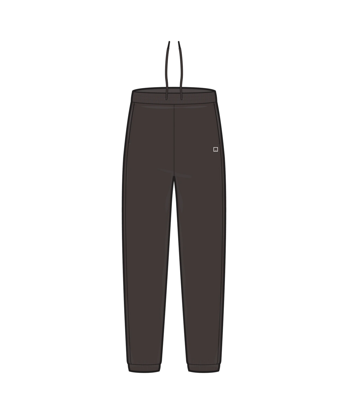 Vuori Seaside Sweatpant 28" Men’s in French Roast