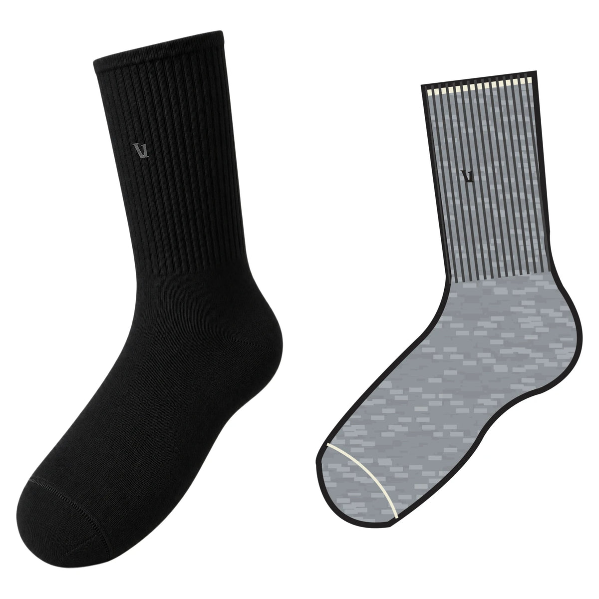 Vuori V1 Crew Sock 2.0 – all colorways