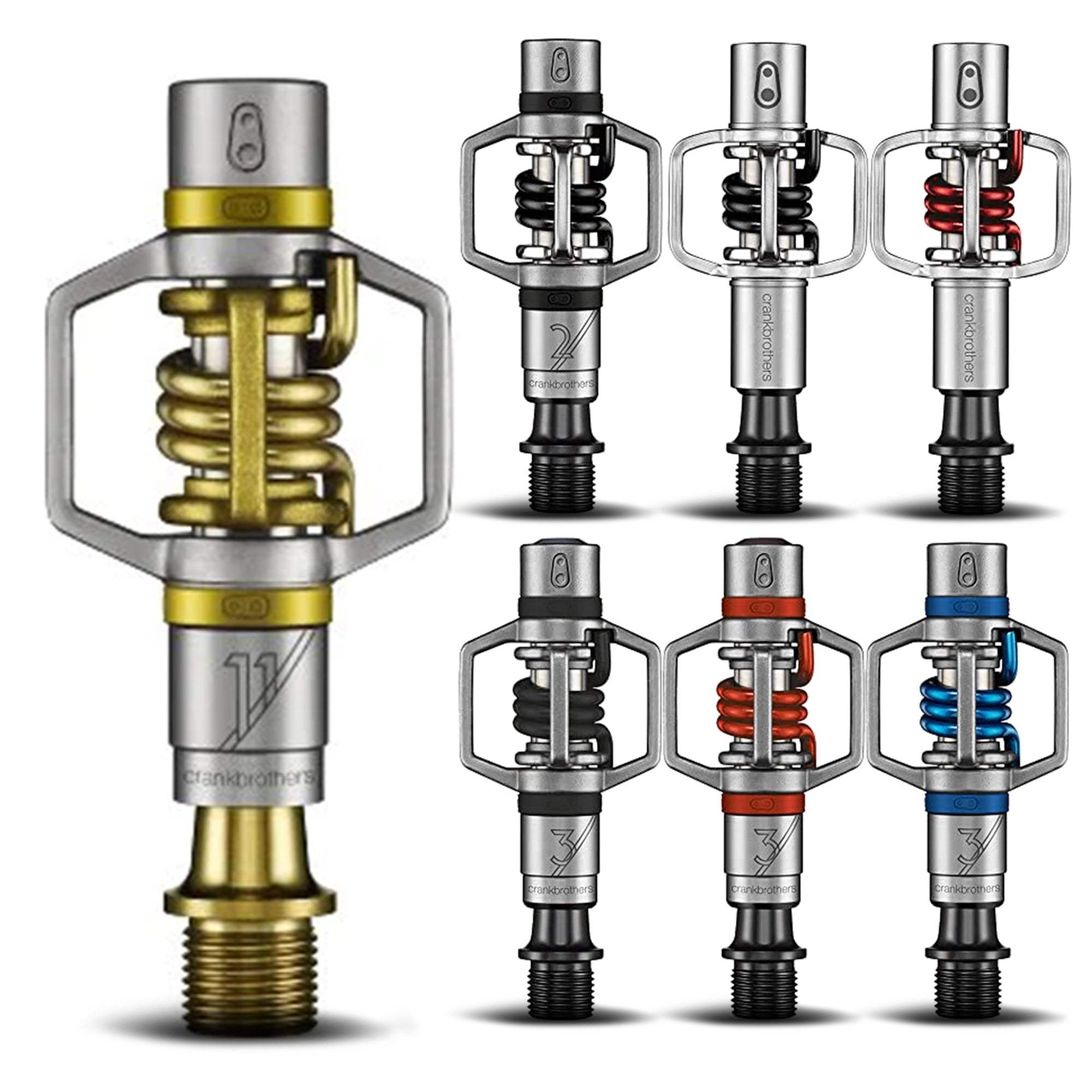 Pédales CRANKBROTHERS Eggbeater 1 - Rouge - MiniB Cycles Pédales CRANKBROTHERS Eggbeater 1 - Rouge - MiniB Cycles