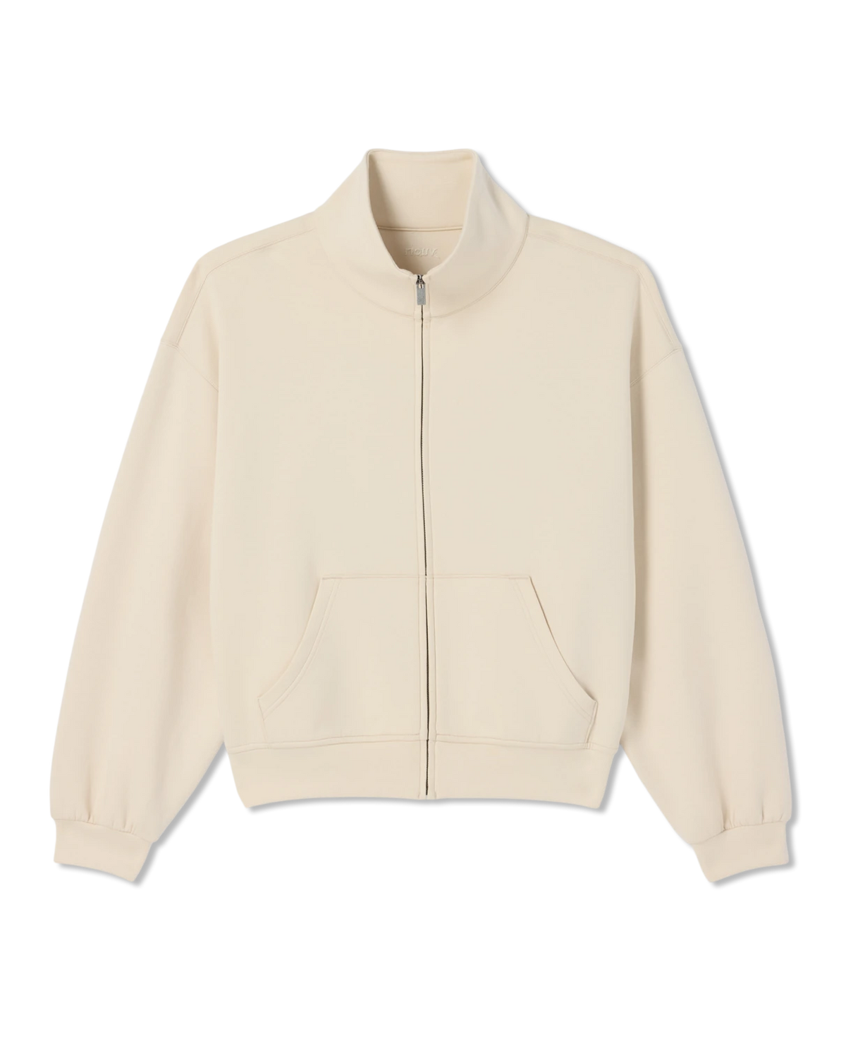Vuori Galaxy Funnel Neck Full Zip Women’s in Bone