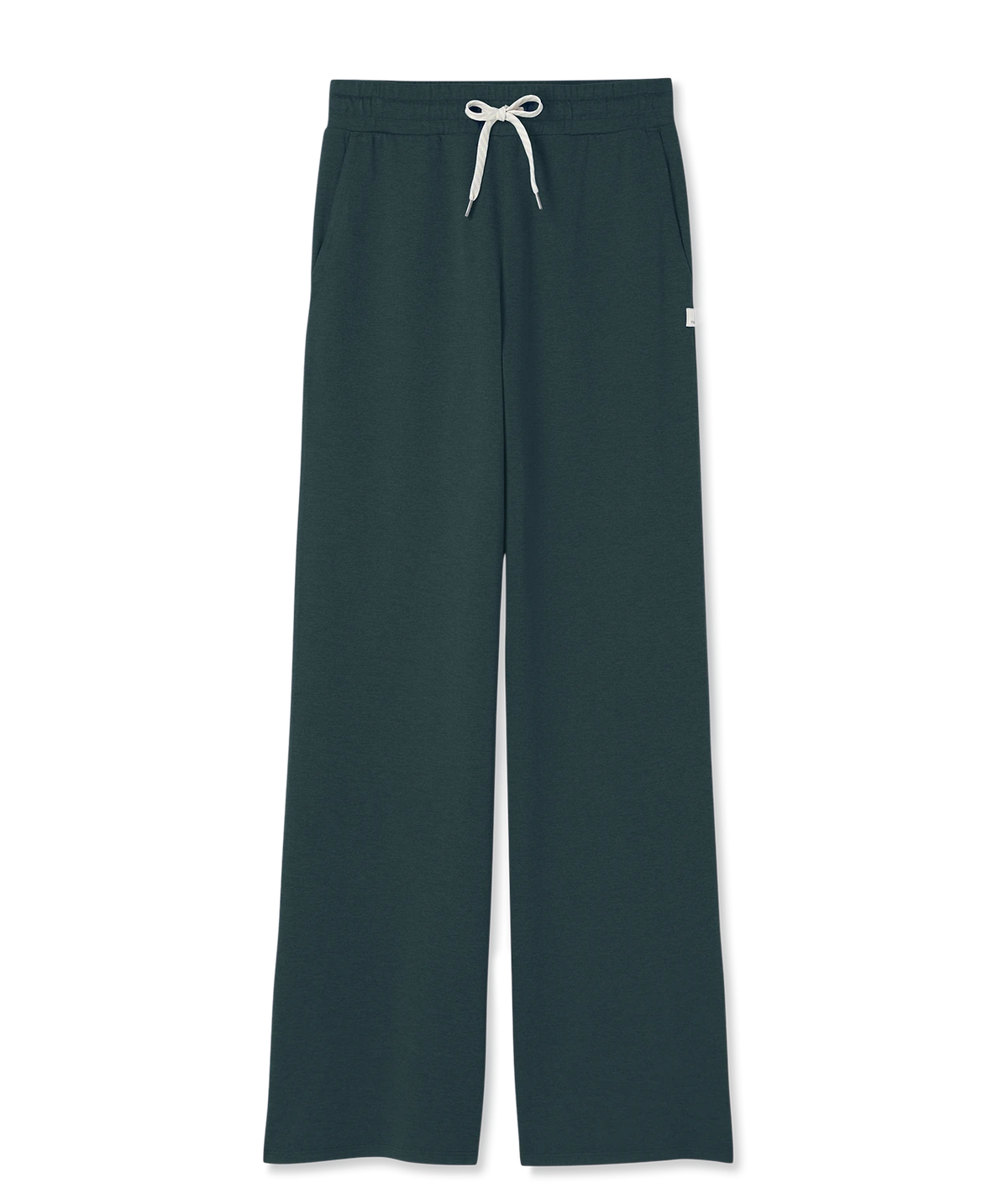 Vuori Halo Essential Wideleg Pant Women’s in Hemlock Heather