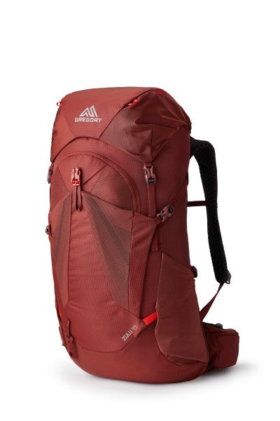 Gregory Zulu Men's Backpacking Pack – Ventilated, Adjustable Hiking Backpack - 30L | 45L | 55L | 65L