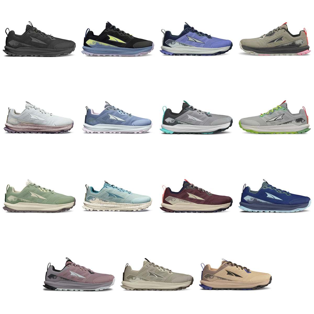 Altra Lone Peak 9 Women's Trail Running Shoe – Zero Drop, Wide Toe Box, MaxTrac Outsole, Moderate Cushioning - all colourways