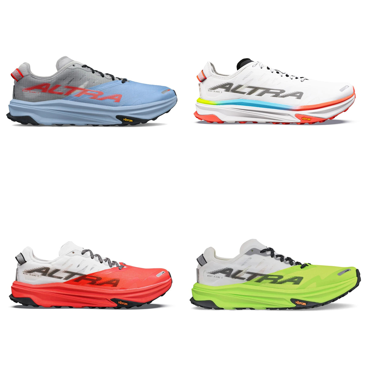 Altra Mont Blanc Carbon Women’s Trail Running Shoes – Carbon Plate Trail Racer with Vibram Grip & Zero Drop Cushioning - all colourways