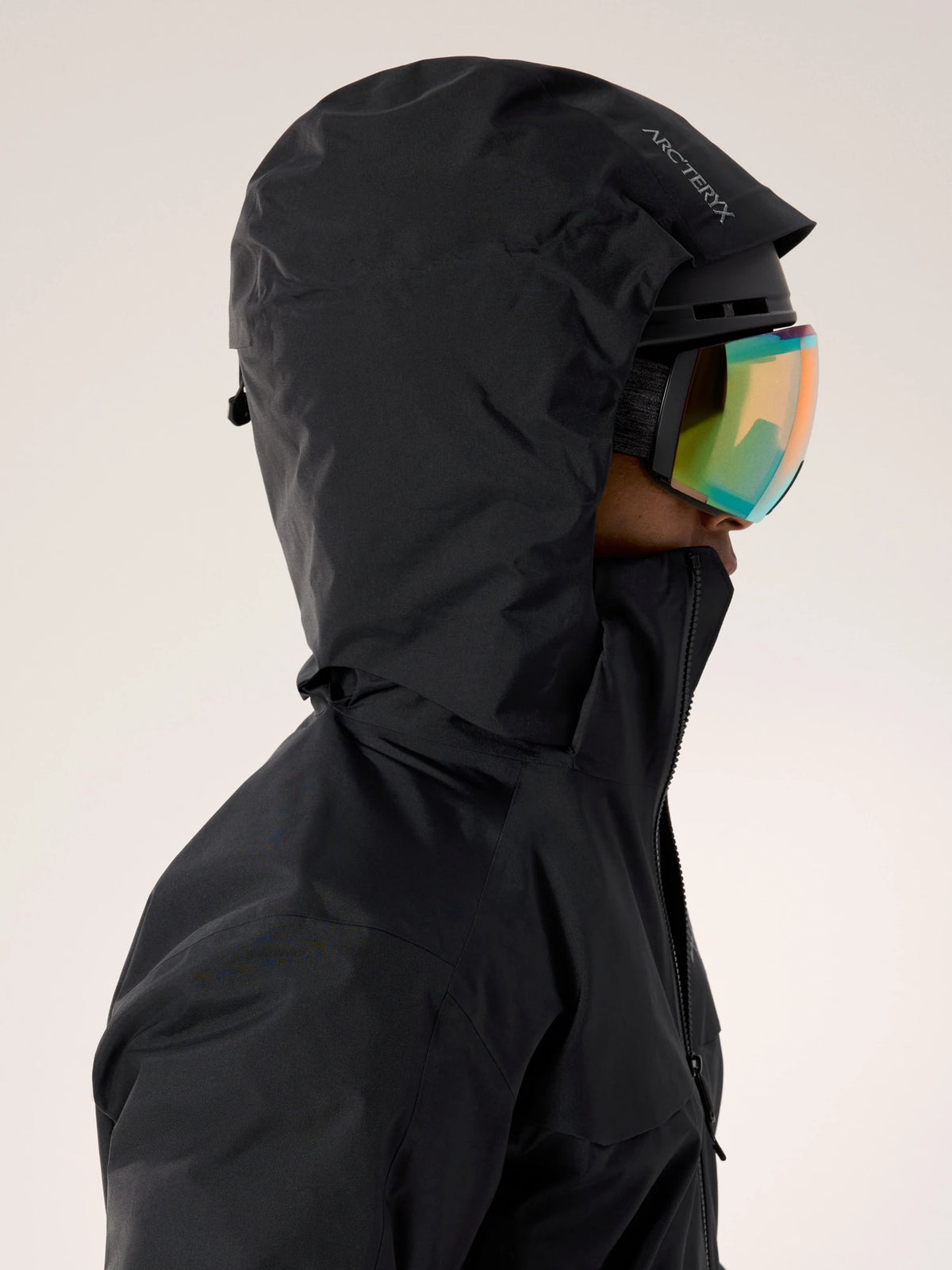 Arc'teryx Macai Down Jacket - Men's - BLACK - Helmet-Compatible Hood
