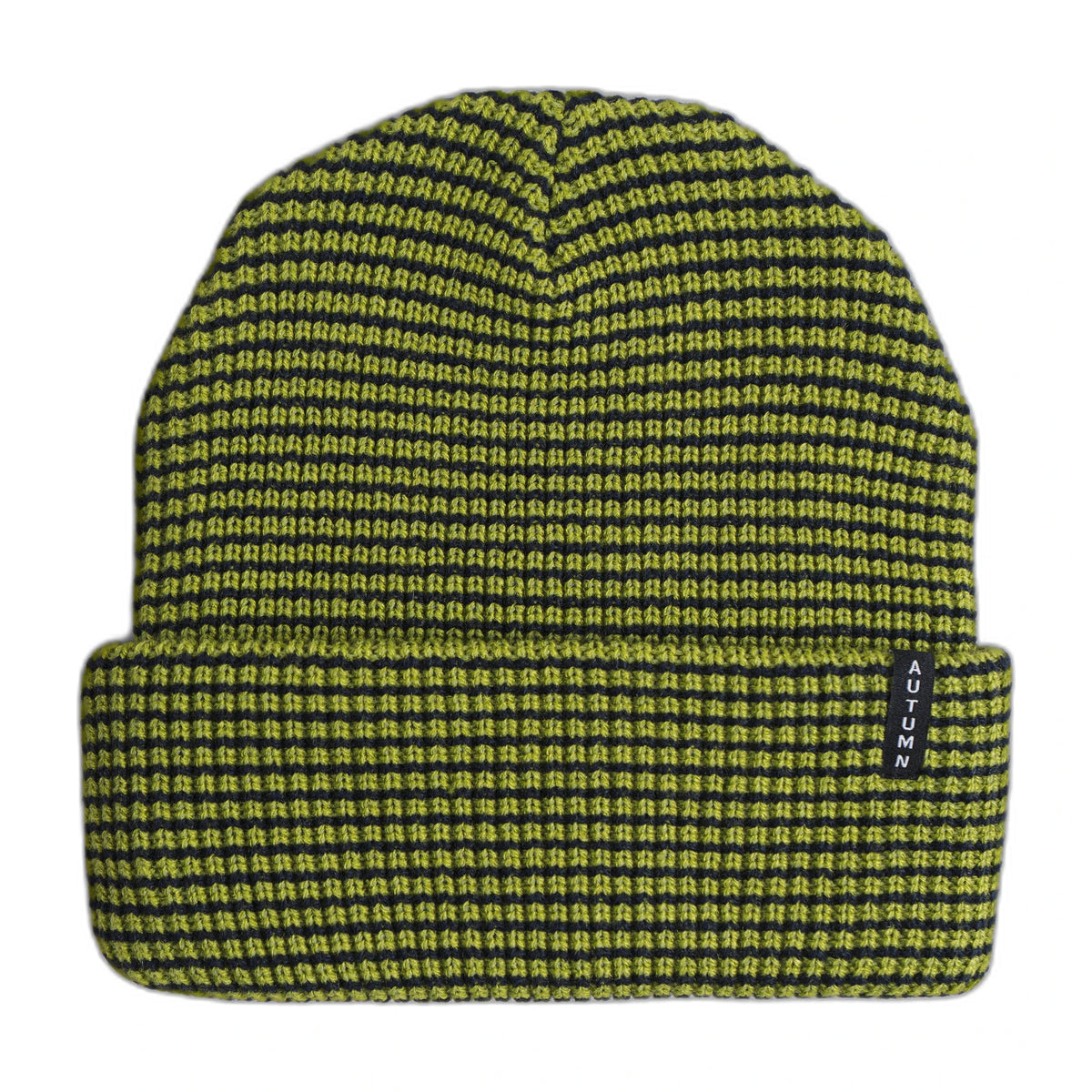 Autumn Mixed Stripe Beanie - TREE