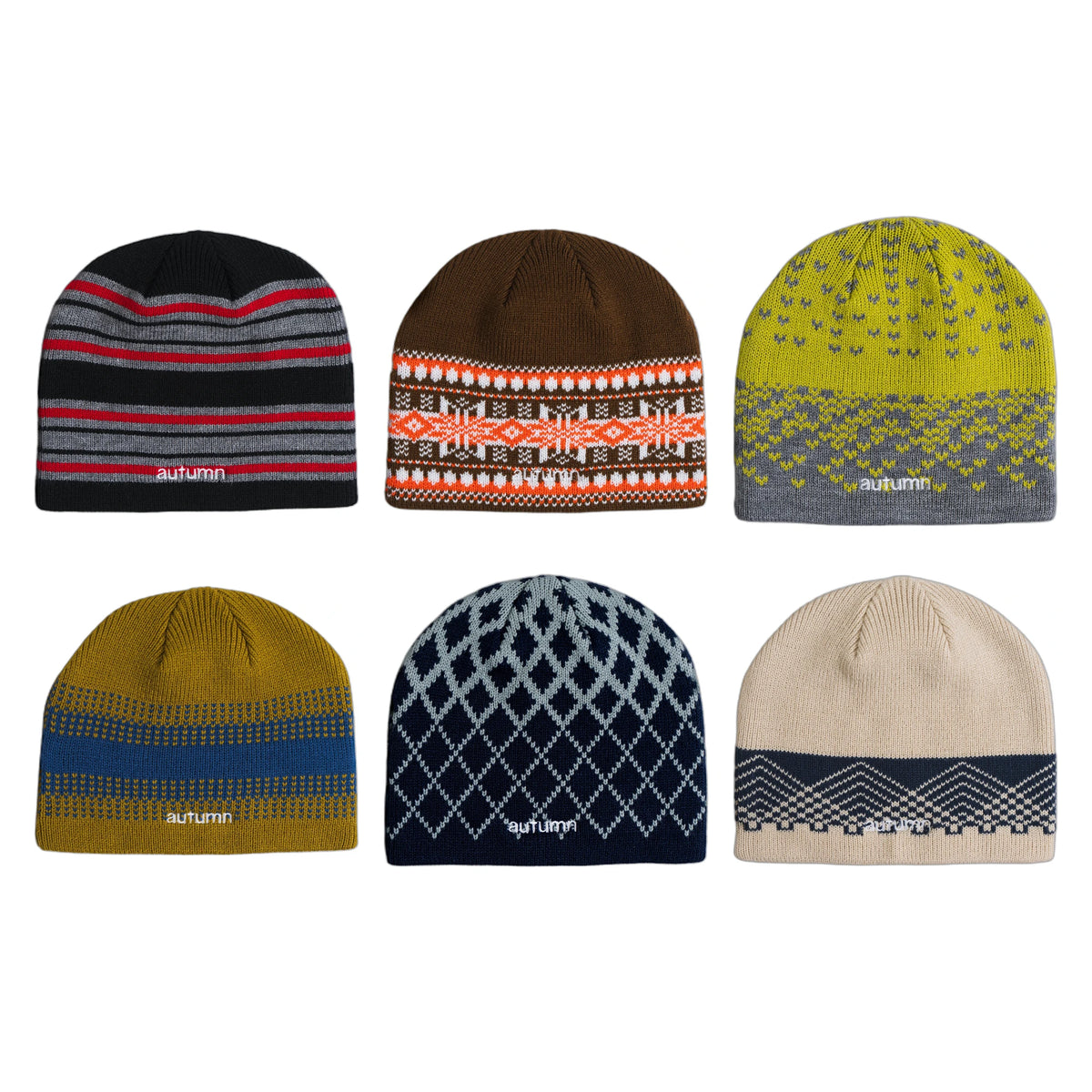Autumn Warp Beanie - all colorways