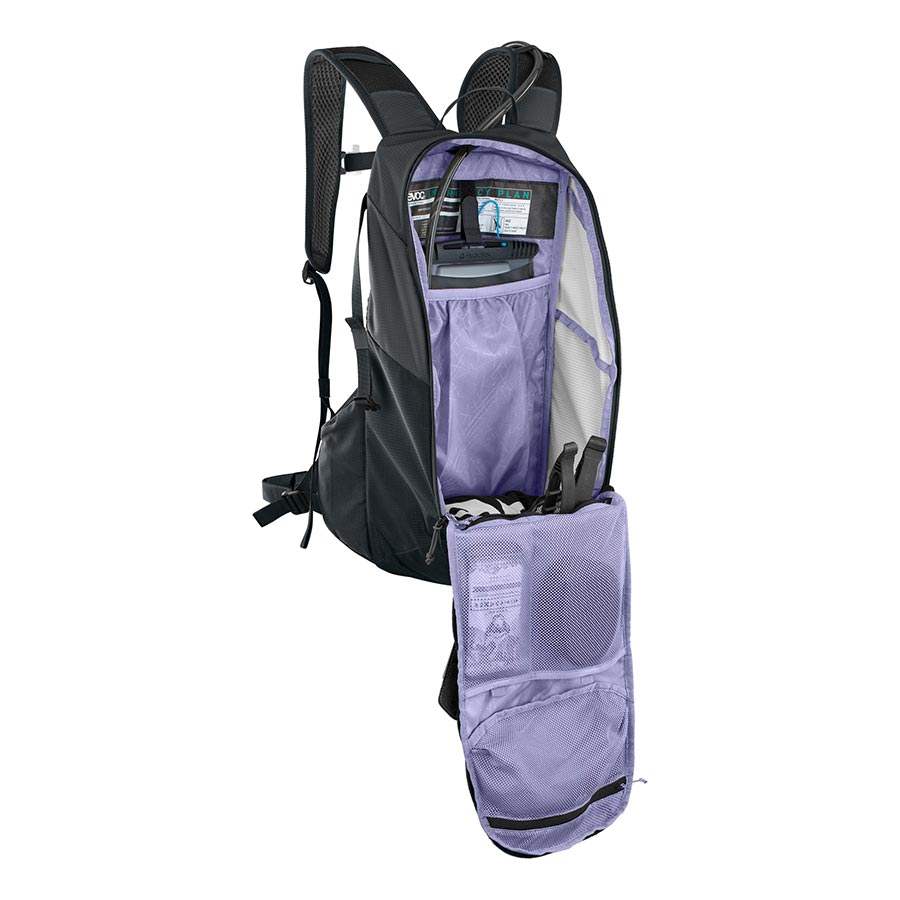 EVOC Ride 16L Hydration Bag Versatile 16L Allrounder Backpack with Hydration System & Helmet Storage