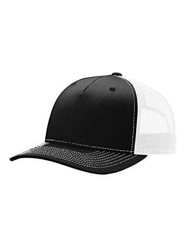Richardson 112FP Trucker Hat Five Panel Cap Adjustable Split Hat Snapback Cap