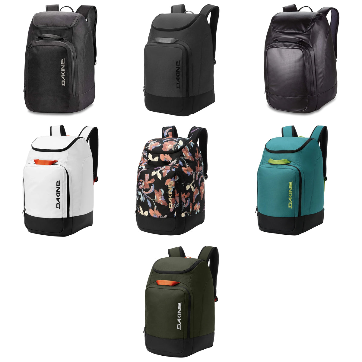 Dakine Boot Pack 50L - Travel Boot Pack 50L Ski and Snowboard Boot Bag - all colourways