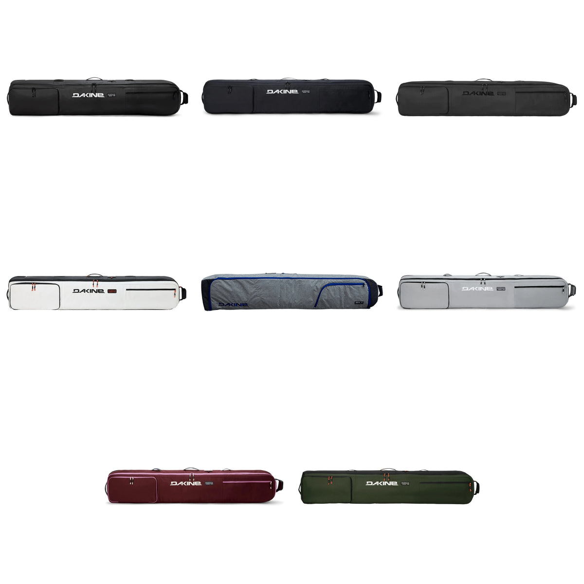 Dakine Low Roller Snowboard Travel Bag - Air Travel Snowboard Bag - all colourways