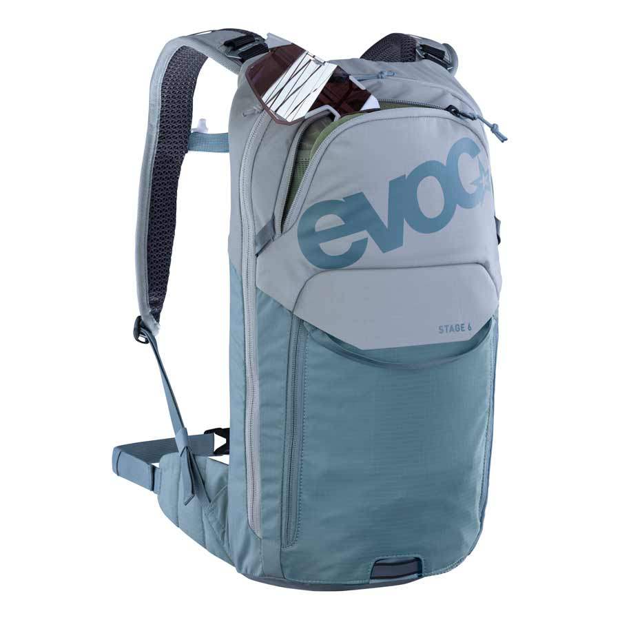 EVOC Stage 6 Hydration Bag w/ 2L Bladder Minimalist Mountain Biking Backpack with Hydration System