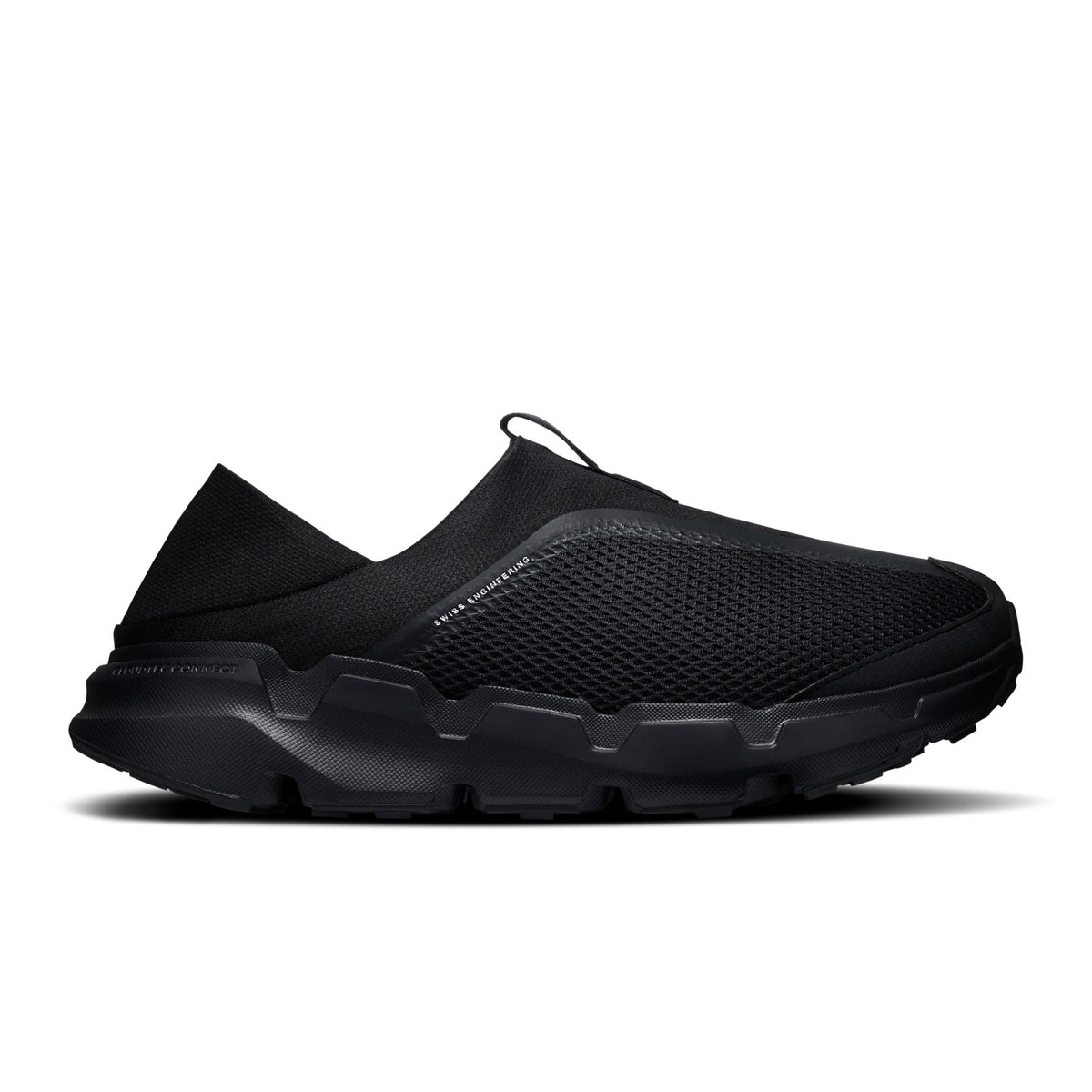 On Cloudsoma Moc Men's shoe in Black / Black