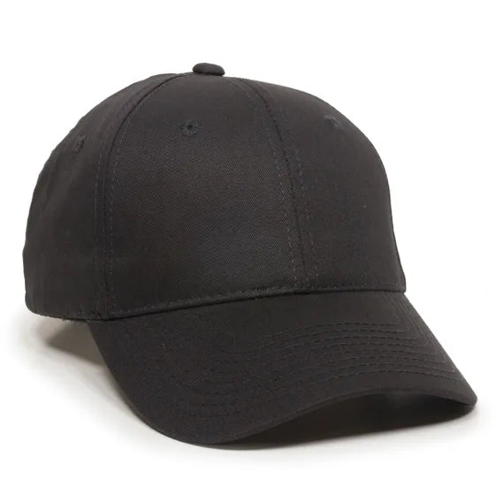 Outdoor Cap GL-271 Cotton Twill Hook and Loop Hat – Structured Mid-Low Crown Cap with Pre-Curved Visor