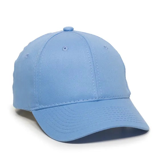 Outdoor Cap GL-271 Cotton Twill Hook and Loop Hat – Structured Mid-Low Crown Cap with Pre-Curved Visor