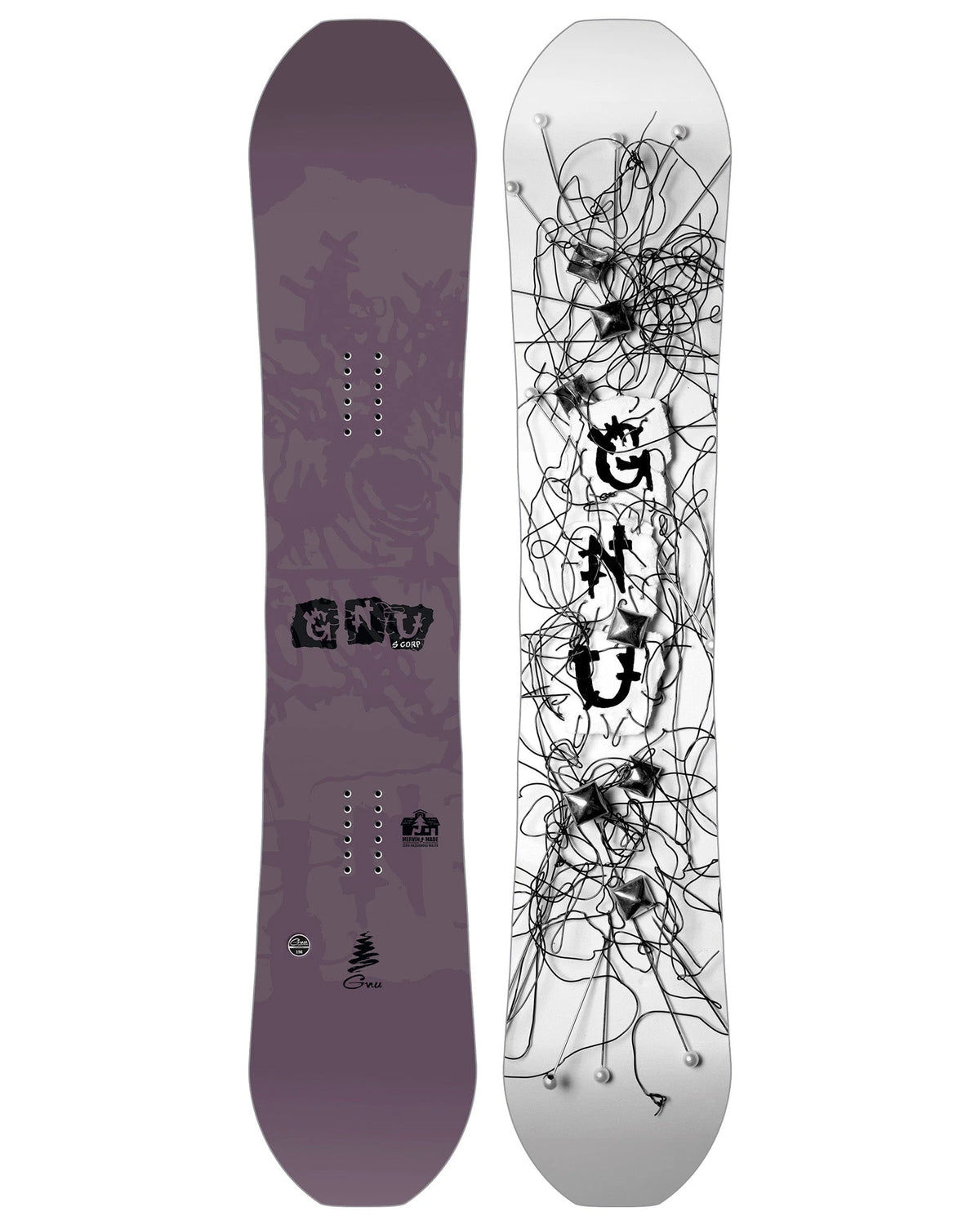GNU Scorp Snowboard 2027 - top and base