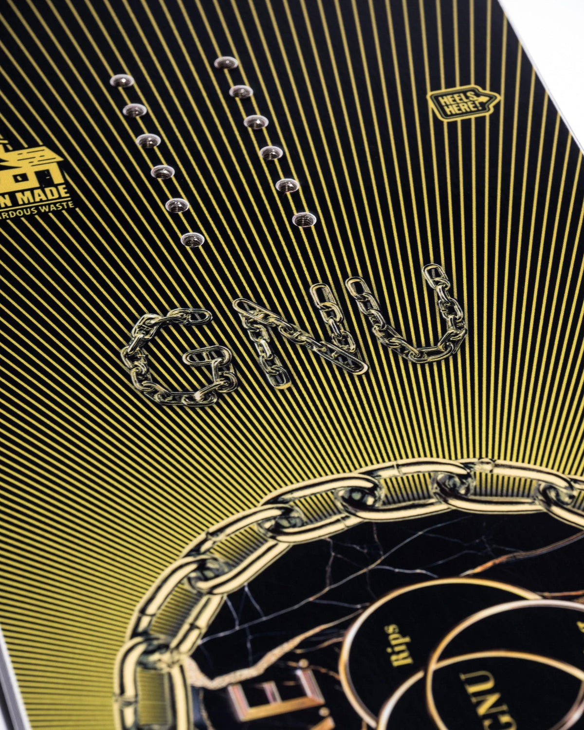 GNU T.R.E. Snowboard 2027 - detail