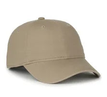 Outdoor Cap GWT‑SB – Low‑Crown Unstructured Cotton‑Twill Cap with Solid Back and Snap Closure