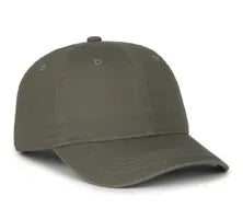 Outdoor Cap GWT‑SB – Low‑Crown Unstructured Cotton‑Twill Cap with Solid Back and Snap Closure