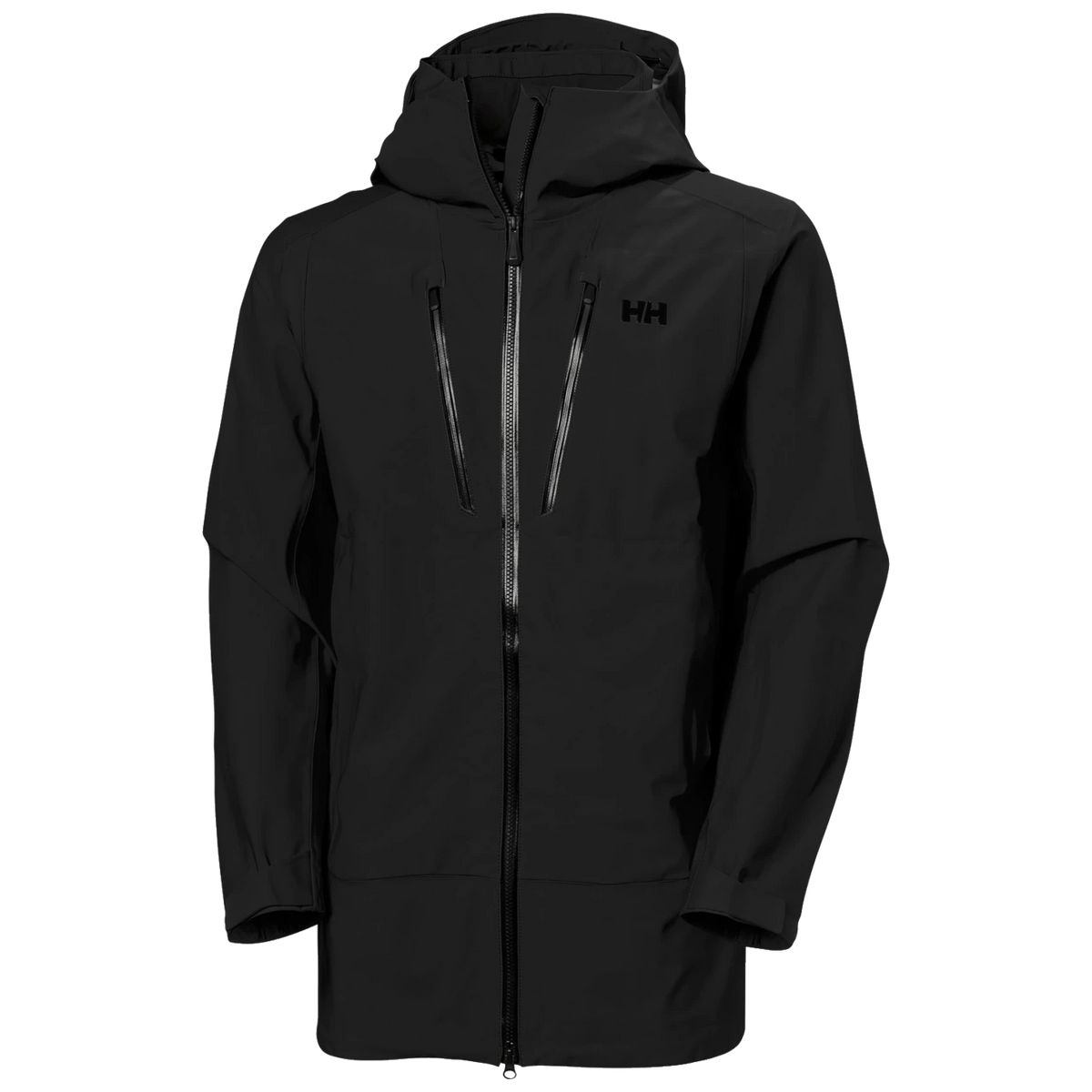 Helly Hansen Alpha Long Shell - Men's in BLACK