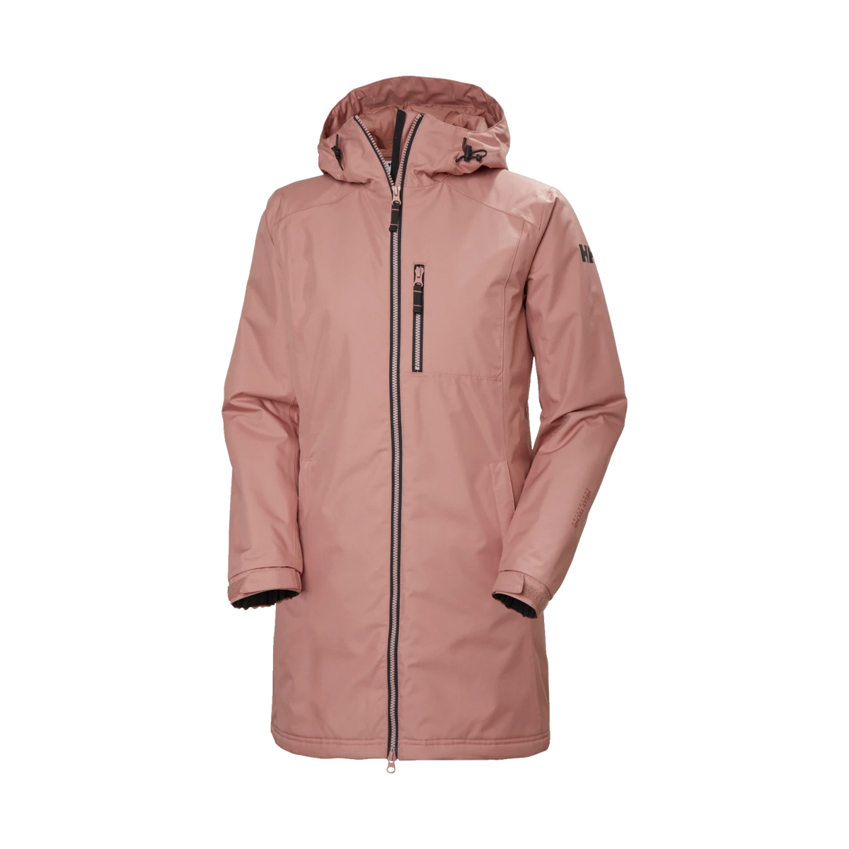 Helly Hansen Long Belfast Winter Jacket - Women's in ASH ROSE