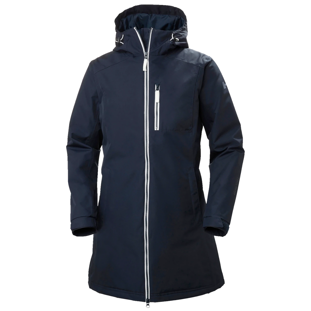 Helly Hansen Long Belfast Winter Jacket - Women's in NAVY