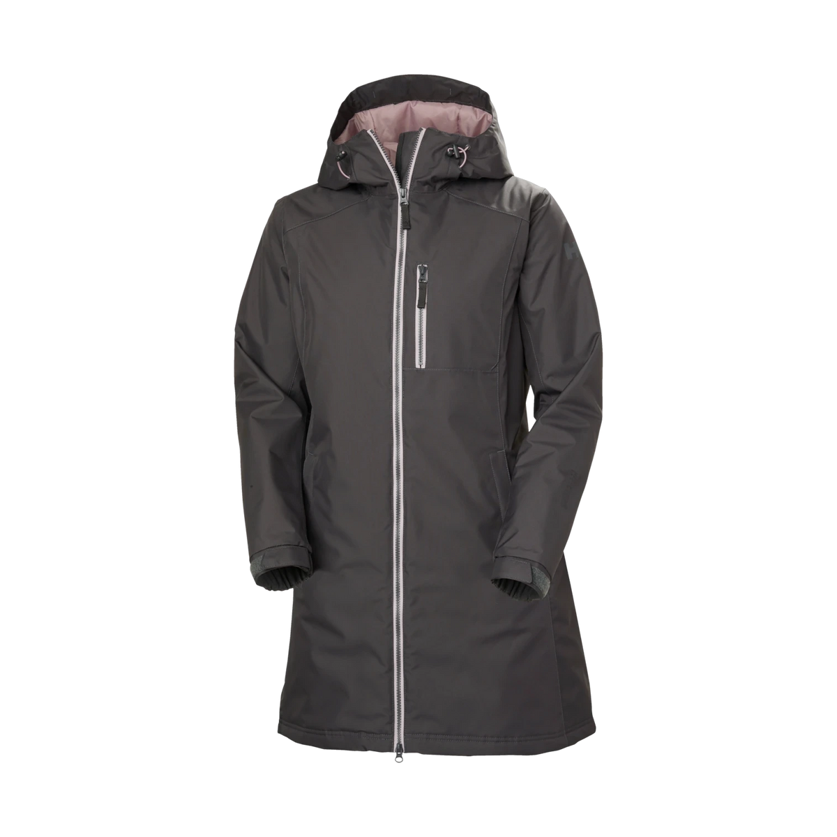 Helly Hansen Long Belfast Winter Jacket - Women's in THUNDER GREY