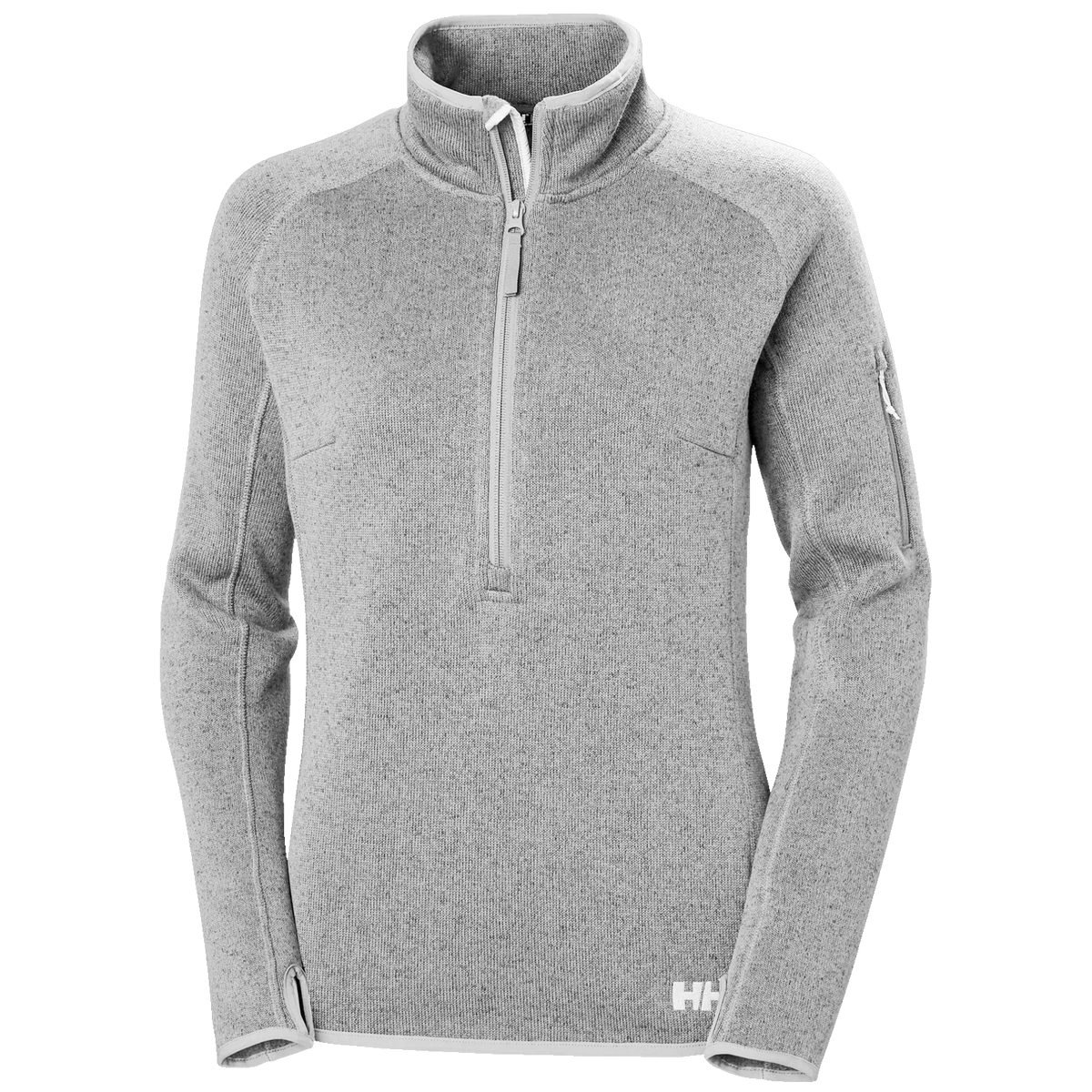 Helly Hansen Varde 1/2 Zip 2.0 - Women's in GREY FOG