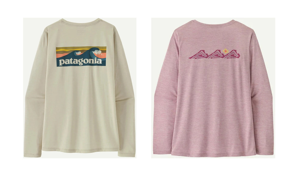 Patagonia L/S Cap Cool Daily Shirt - Boardshort Logo - Women's - all colorways