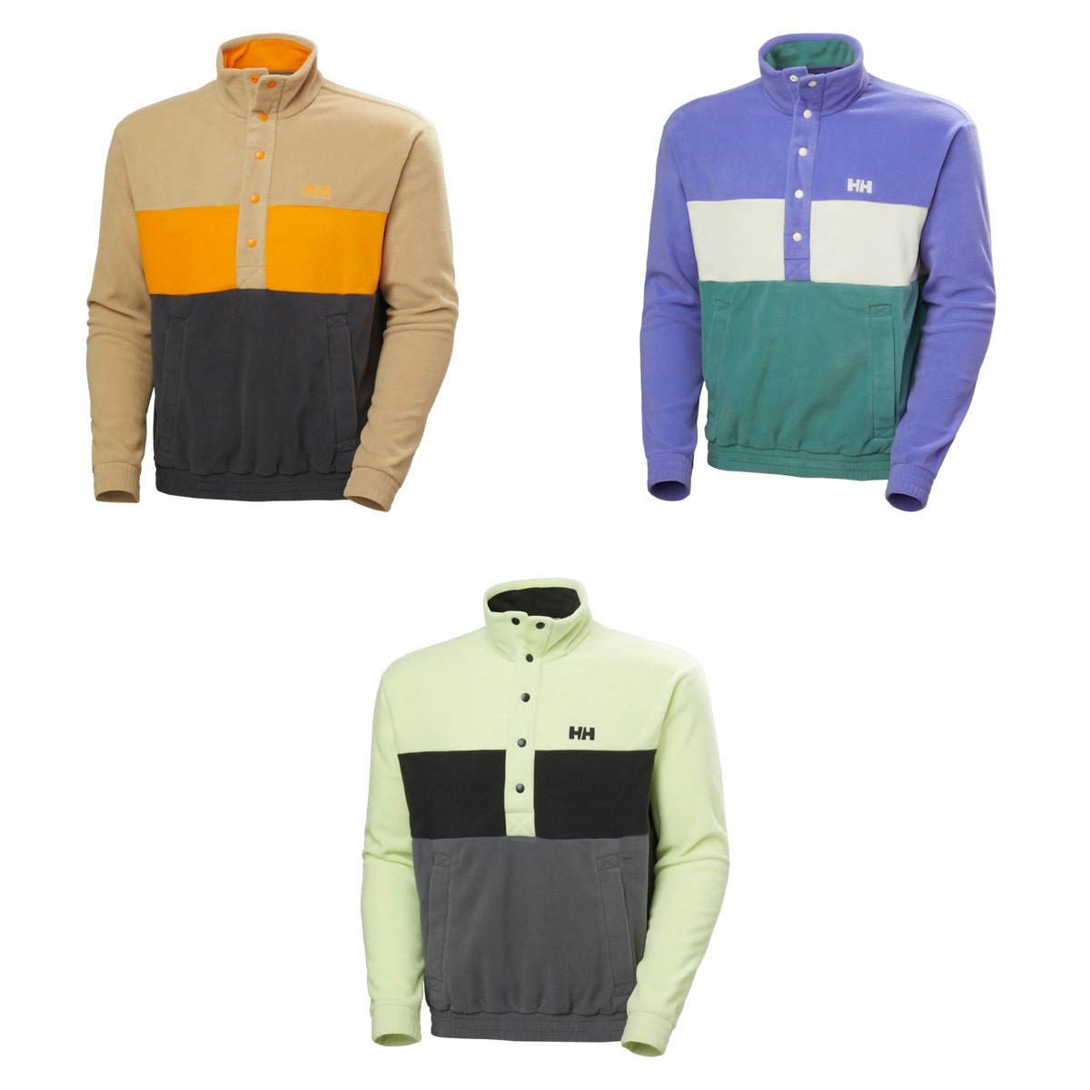 Helly Hansen Daybreaker Hugg Snap Fleece - Men's - all colorways