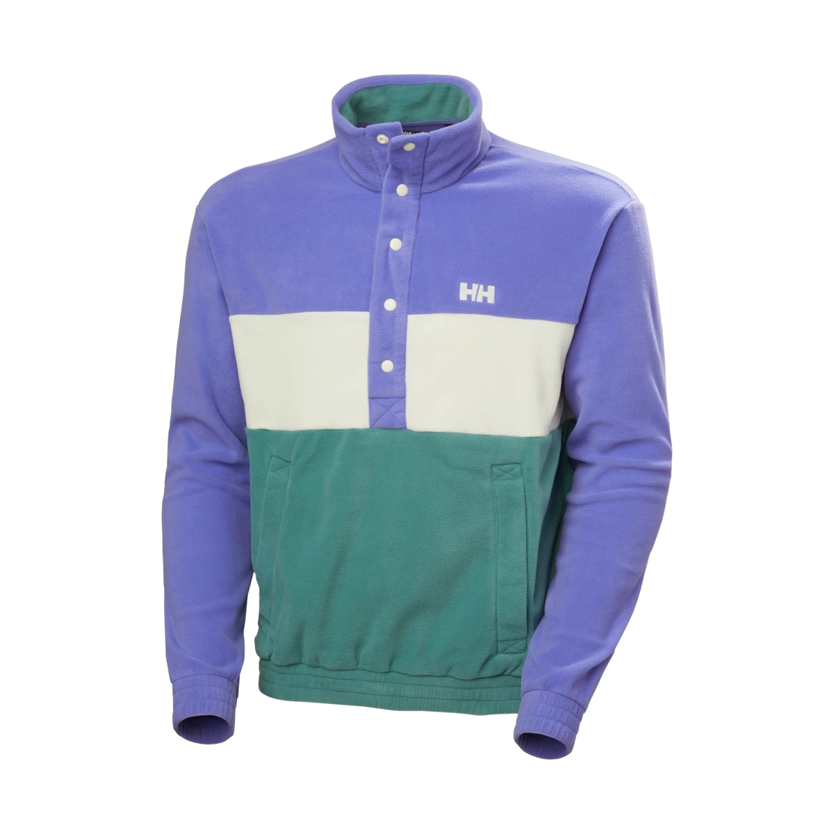 Helly Hansen Daybreaker Hugg Snap Fleece - Men's in ULTRA VIOLET