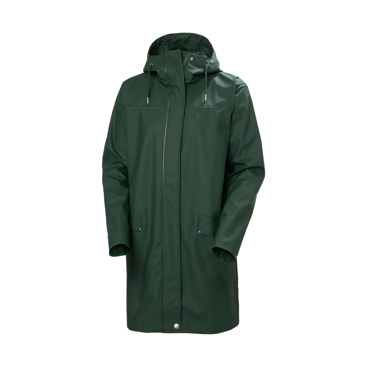 Helly Hansen Moss Rain Coat - Women's - DARK JUNGLE