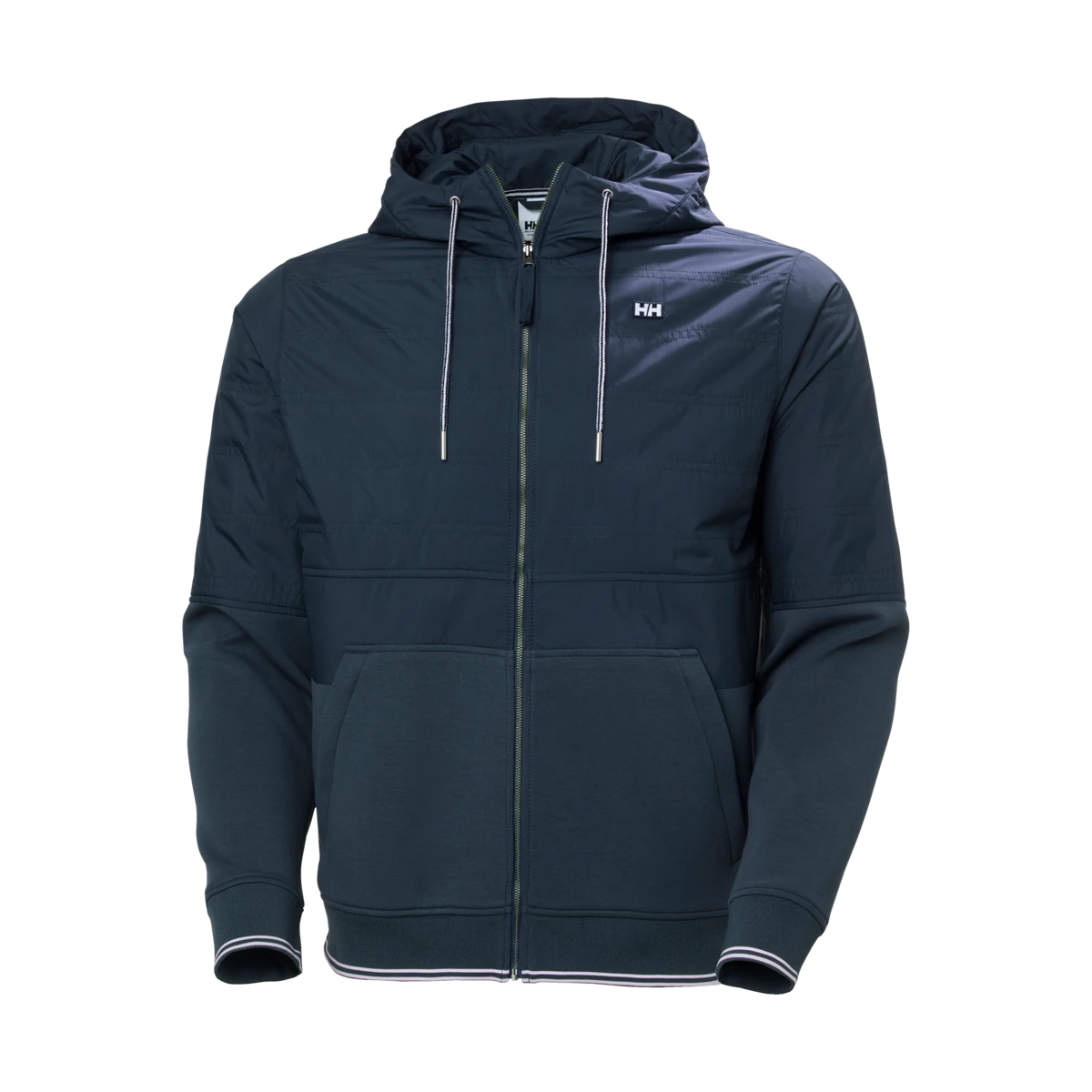 Helly Hansen Koster Hybrid Full Zip Hoodie - Men's - NAVY