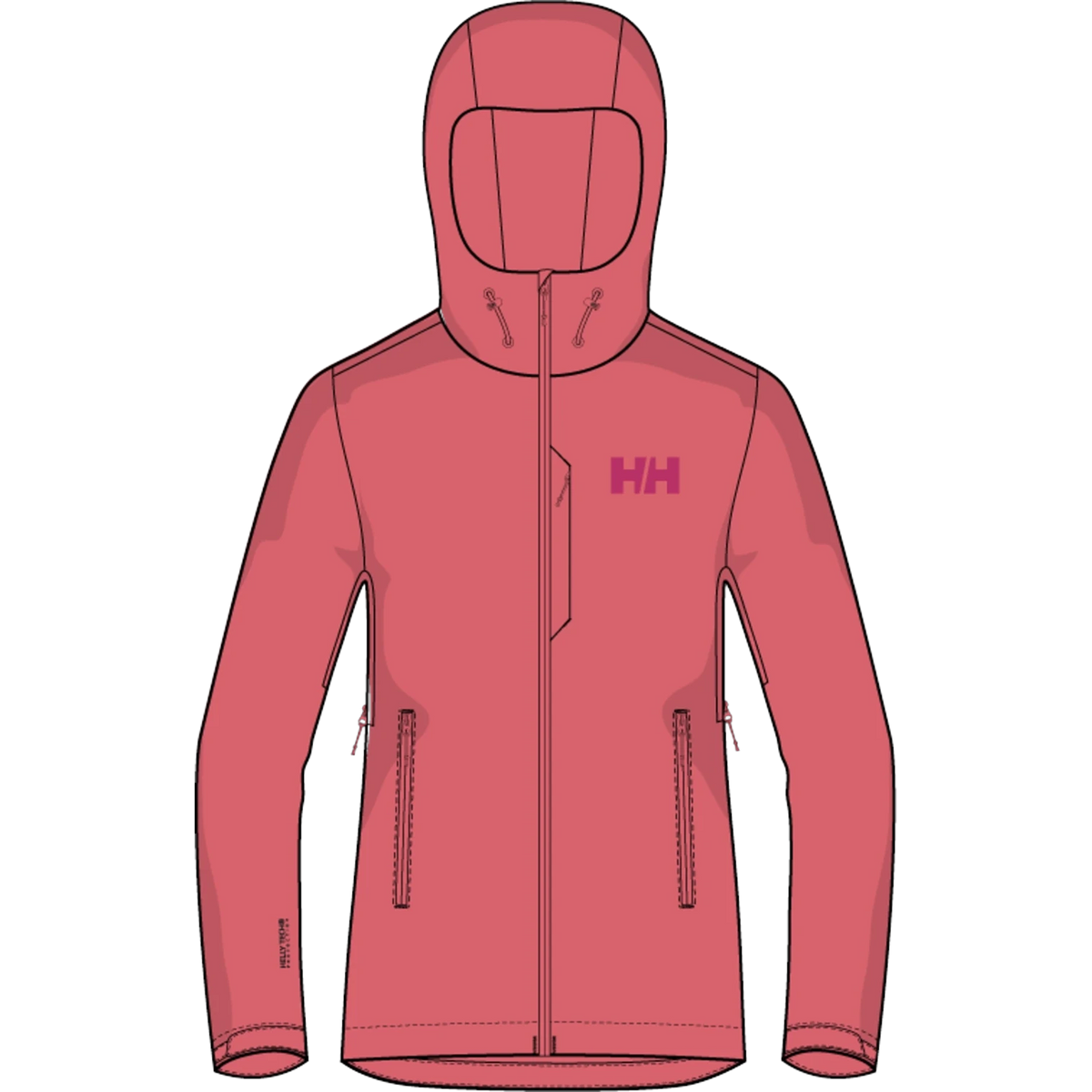 Helly Hansen Loke Terra Jacket - Women's - SUNSET PINK