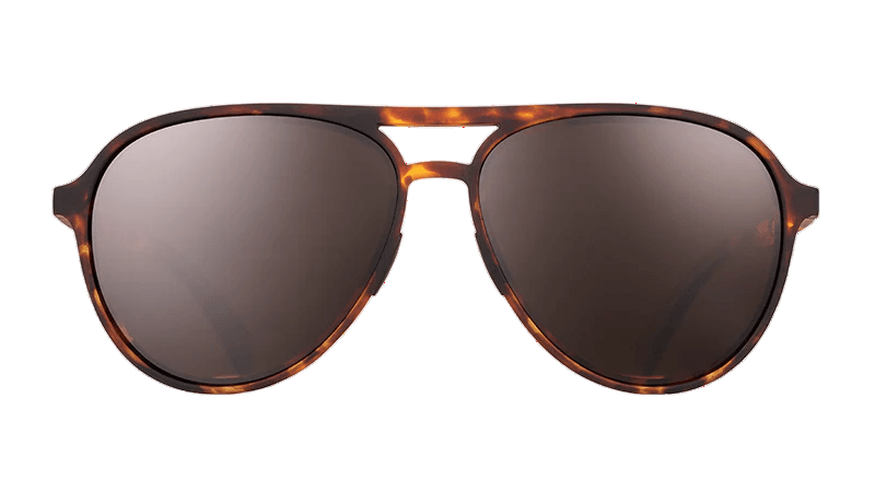 Goodr Mach Gs Polarized Aviator Sunglasses – No-Slip, No-Bounce, UV400 Protection for Running, Cycling & Everyday Adventure